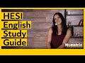 HESI English Study Guide