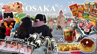 ✶ osaka vlog ] 우당탕탕 오사카 여행 브이로그 ✶ |  우메다 • 도톤보리 • 맛집 투어 • 앨범깡 • BFE • USJ • 시즈니 브이로그