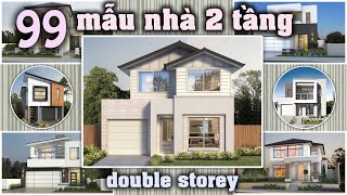 99 Double Storey House Designs