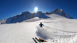 Ski Chamonix 01/2024 - Day2 : Powder Vallee Blanche (part.1)