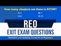 REO Exit Exam Questions with Explanation | Part 1  | G. Sekhar