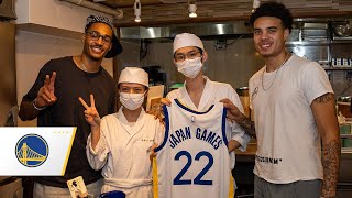 The Golden State Warriors Spend a Night Out in Tokyo