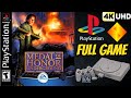 Medal of Honor: Underground | PS1 | 4K60ᶠᵖˢ UHD🔴| Longplay Walkthrough Playthrough Full Movie Game