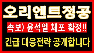 [오리엔트정공 주가전망] 긴급) 윤석열 체포 후 7천원 터치하고 주가하락, 지금 재료소멸이 아닌 이유 말씀드립니다 #오리엔트정공 #오리엔트정공목표가