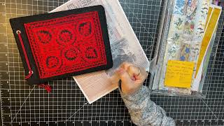 Craft with Me! - Scrap Diary! - Covers! - Organizing Ephemera for Retreat!