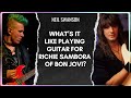 What's it like playing guitar for Richie Sambora of Bon Jovi?