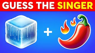 Guess The Singer by Emoji | Music Quiz 🎵