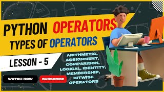 Operators in Python | Python for Beginner | Explain All Types of Operators | Learn Python Tutorial