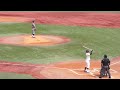 2022 10 8 土 増居翔太 慶應義塾大学 vs 齊藤大輝 法政大学 ピッチャーゴロ