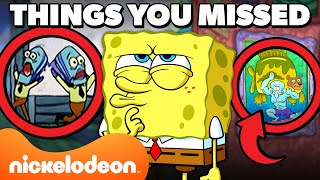 30 MINUTES Of SpongeBob Easter Eggs & Things You Missed 👀 | Nickelodeon Cartoon Universe