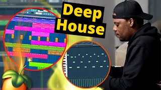 Easy Smooth Deep house with Stock Plugins