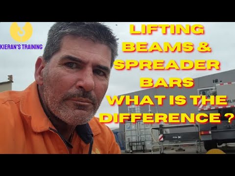 What is the purpose of a spreader beam?