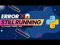 Python Tutorial #32 😳🔥 Stop Program Crashes | Exception Handling (try, except, finally)