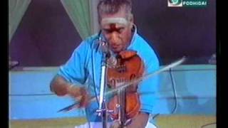 Hari varAsanam-Violin Mastero Kunnakudi Vaidyanathan