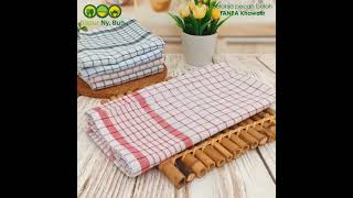 3Pcs Serbet Kota Kecil Cap Gunting / Aneka Produksi / Kain Lap Serbaguna