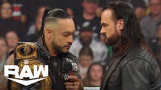 Drew McIntyre Talks about CM Punk and to Damian Priest | WWE Raw Highlights 5/13/24 | WWE on USA