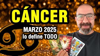 Cáncer ♋️ ¡Esto supera TODOS tus SUEÑOS! 🍀🌈 GIRO total 🔮 TAROT interactivo marzo