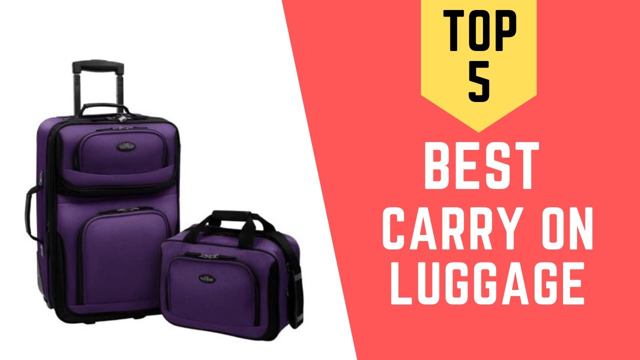 Carry On Luggage - The Best Carry On Luggage Reviews 2021 - YouTube