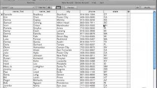FileMaker Tutorial - 038 - Schema from Table View