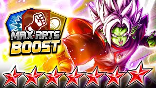 (Dragon Ball Legends) THIS IS A MAX ARTS BOOSTED SHOWCASE FEATURING LF FUSION ZAMASU!