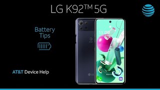 Learn about Battery life of the LG K92 5G | AT\u0026T Wireless