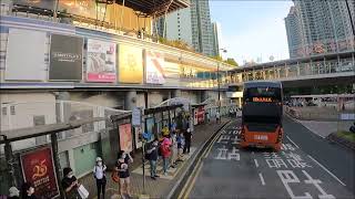 大嶼山北部對外巴士路線 LWB E43(東涌發展碼頭往粉嶺華明)(經青嶼幹線)(全程行車紀錄片)