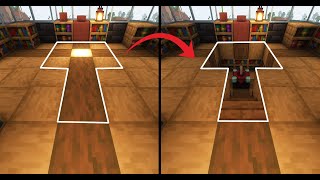 Tiny & fast hidden enchanting table ! [tutorial] [1.16 - 1.21+]