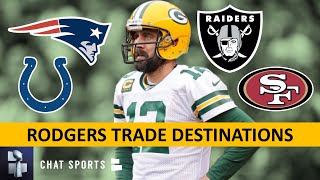 Aaron Rodgers Trade Rumors: Top 7 NFL Teams That Could Trade For Packers QB Ft. Raiders & 49ers