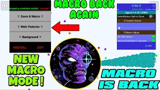 Agario Macro New mod menu + zoom | Android and iOS