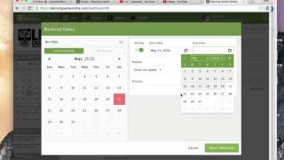 PCO Blockout Dates - Computer