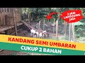 THE CHEAPEST & PRACTICAL CHEAPEST & PRACTICAL SEMI CAGE FOR GOATS