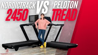 Which is Better: Peloton Tread vs NordicTrack 2450? Full Comparison