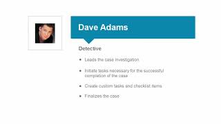 Law Enforcement (IBM Case manager for Investigations)