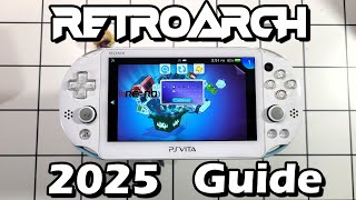 PS Vita Retroarch 2025 Guide - The Ultimate All In One Emulator App!