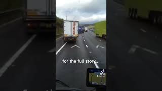 Not something we see everyday.#M62 #yorkshire #scammondon #truckdriverlife