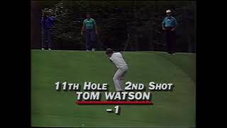 1985 Masters - Tom Watson