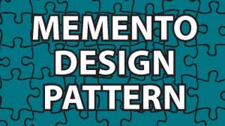 Memento Design Pattern