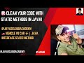 🎬🚗 Java Static Methods in Interfaces | Clean Code with Car & Vehicle Example! 💻