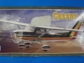 Vintage 1/48 Minicraft Cessna 150 Model Kit box & sprue review from 2006, ref 11608