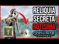 God of War Ragnarok - LA RELIQUIA MAS PODEROSA DEL JUEGO | EMPUÑADURA DE SKOFNUNG (UBICACION)