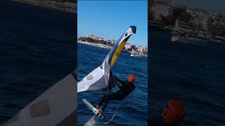 Wingfoilers in Kalamış Bay, Istanbul