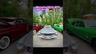 Mercedes 280SL W113 Car Spotting 1963-1971 Model Years #germancars #mercedes #mercedesbenz #amg