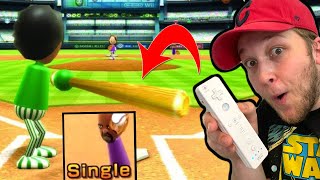 i played wii baseball for the FIRST TIME in over 10 YEARS...
