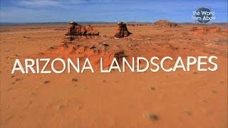 Arizona from Above - Alien Desert Landscapes - Montage (HD)