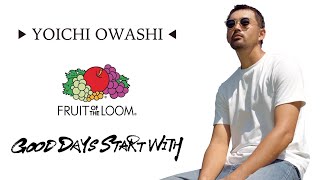 FRUIT OF THE LOOM × AN YO TAILOR × YOICHI OWASHI オリジナル 2 パックTシャツの話。「三浦さん\u0026takamama君試着回」