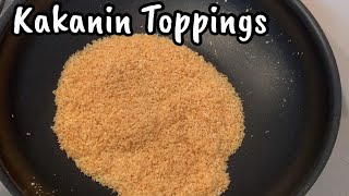 HOW TO TOAST DESICCATED COCONUT | PERFECT TOPPINGS FOR MANY FILIPINO KAKANIN |