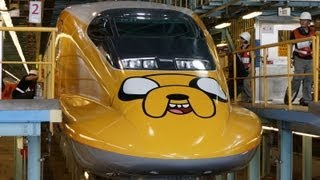 2013 台灣高鐵歡樂卡通列車 施工過程記錄 The Making of THSR x Cartoon Network Theme Train