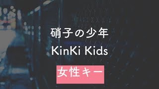 【女性キー(+6)】硝子の少年 - KinKi Kids【音程バー付きカラオケ】