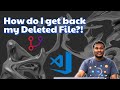 How to Restore Deleted Files in VSCode Using Git Commit ID | A Must-Know Trick! | Praveen Kumar