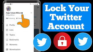 How to Lock Twitter Account | How To Make Twitter Account Private (2024)